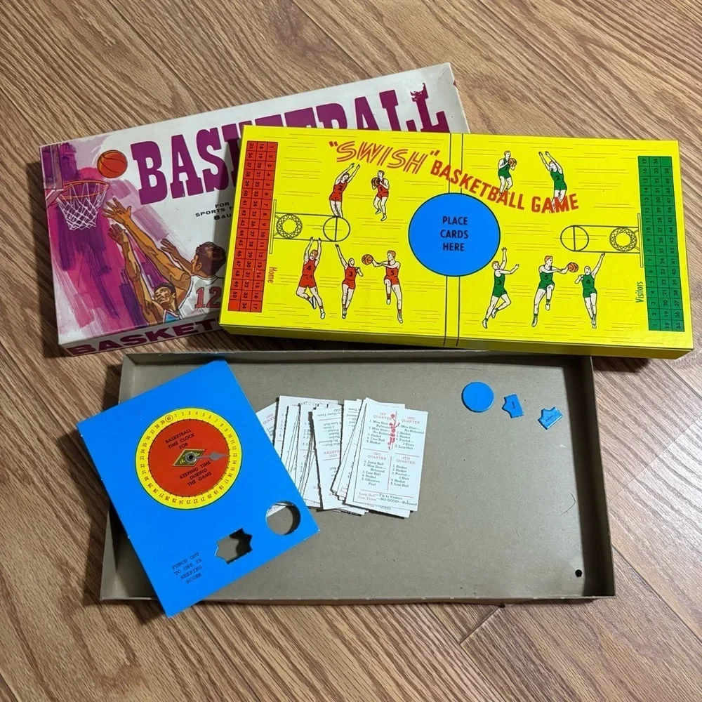 Vintage Basketball Game